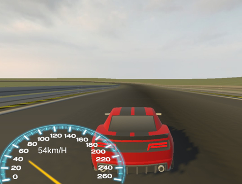 ゲーム赤い車F8競馬場 オンライン