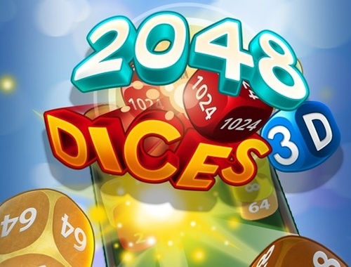 ゲームDices 2048 3d オンライン