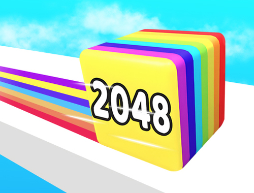 ゲームジェリーラン2048 オンライン