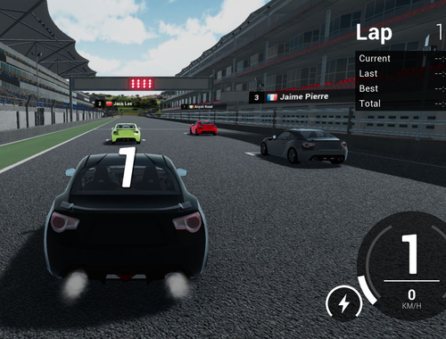 ゲーム実際のGTレーシングシミュレーター オンライン