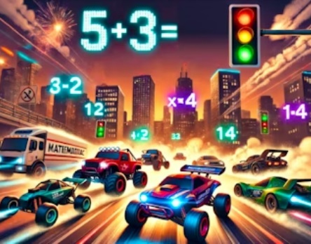 ゲーム数学レース オンライン
