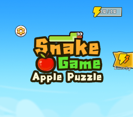 ゲームヘビパズルアップルゲーム オンライン