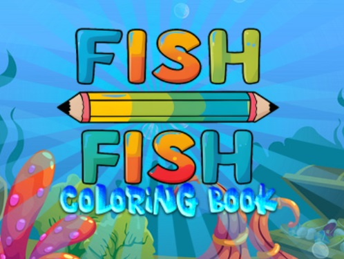 ゲーム魚の塗り絵 オンライン