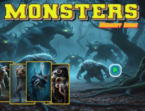 ゲームモンスターメモリゲーム オンライン