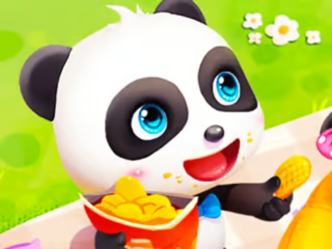 ゲームジグソーパズル：ベイビーパンダスプリングピクニック オンライン