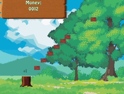 ゲーム木材を分割します オンライン