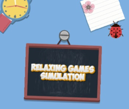 ゲームリラックスしたゲームシミュレーション オンライン