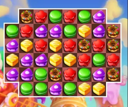 ゲームケーキマッチ3 オンライン