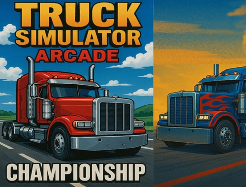 ゲームトラックシミュレーターアーケードチャンピオンシップ オンライン