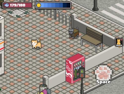 ゲームピクセル猫シミュレーター私のペット オンライン