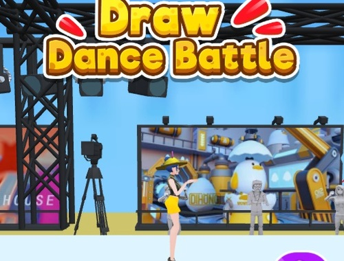 ゲームダンスバトルを描きます オンライン