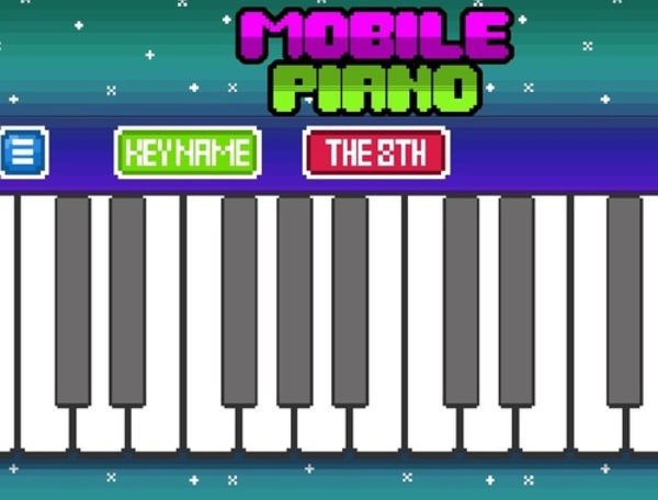 ゲームモバイルピアノ オンライン