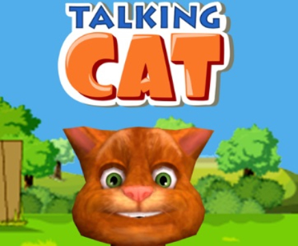 ゲーム話している猫 オンライン
