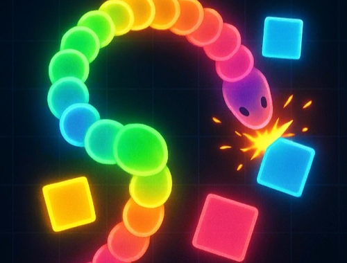 ゲームヘビの狂乱色の衝突 オンライン