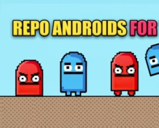 ゲーム2つのAndroidをレポで オンライン