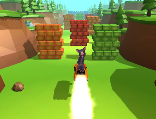 ゲームラトミルトンロケットカー オンライン