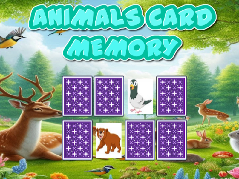 ゲーム動物カードのメモリオンライン
