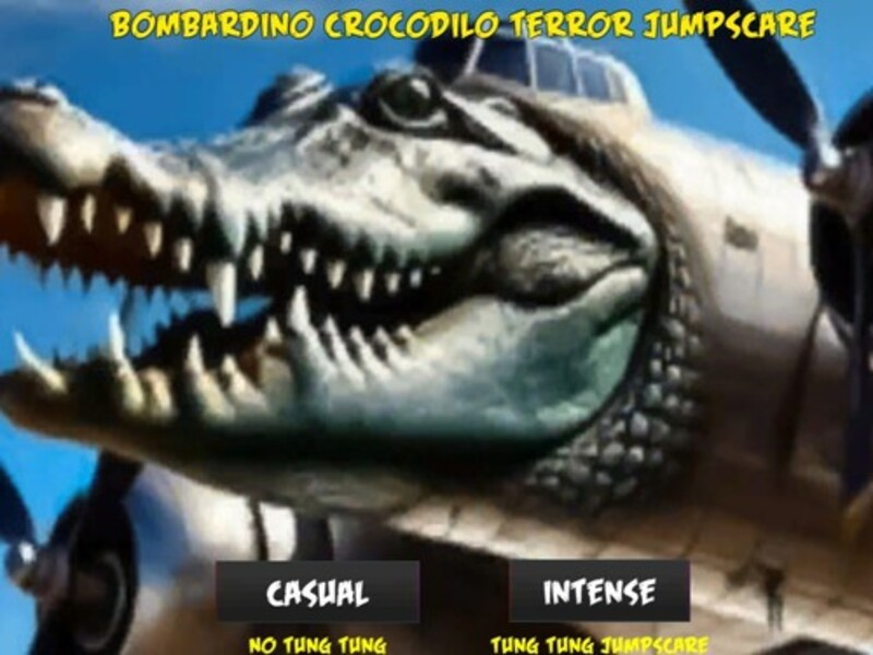 ゲームBombardino Crocodilo：テロジャンプスケアオンライン