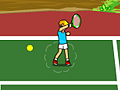 ゲームねじれたテニス オンライン