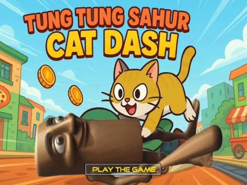 ゲームTung Tung Sahur Cat Dashオンライン