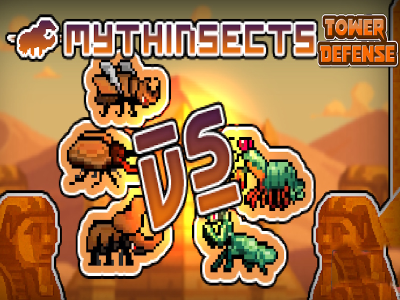 ゲームMythinsectsタワーディフェンスオンライン