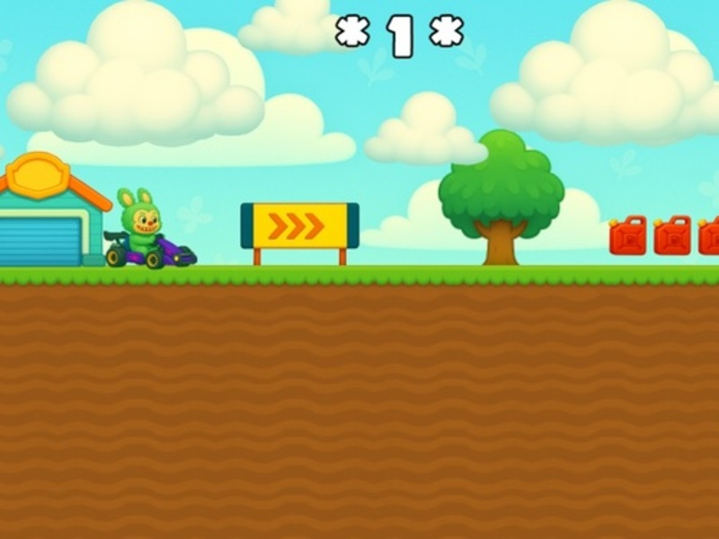 ゲームLabubu Gokartオンライン