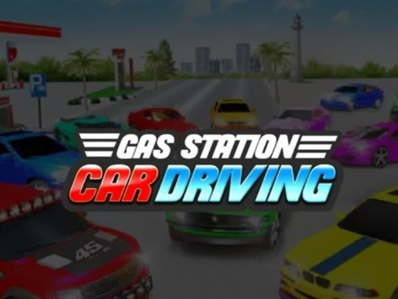 ゲームガソリンスタンドの車の運転オンライン
