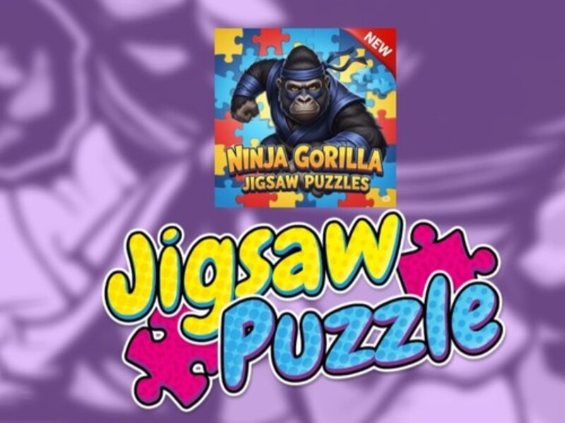 ゲーム忍者ゴリラジグソーパズルオンライン