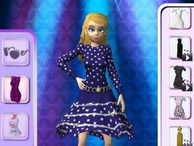 ゲームモデルドレスアップメイクオーバーゲームオンライン