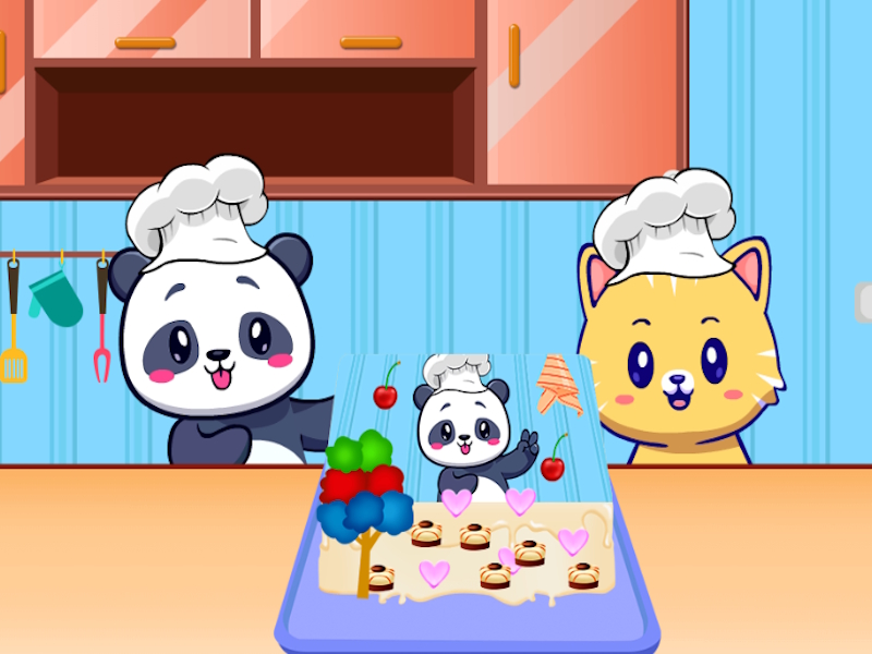 ゲームキッドケーキメーカークッキングベーカリーオンライン