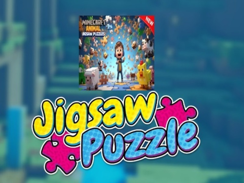 ゲームMinecraft Animal Jigsaw Puzzlesオンライン