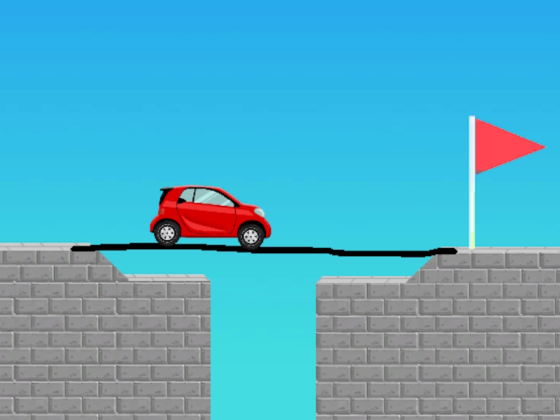 ゲームブリッジブレインゲームを描きますオンライン
