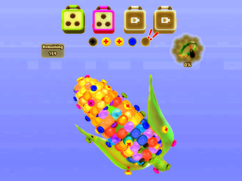 ゲームネジソートパズル：ピンジャム3Dオンライン