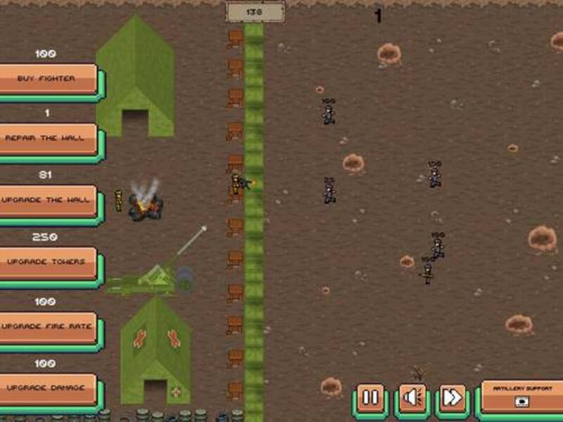 ゲームWW2最前線の防御オンライン