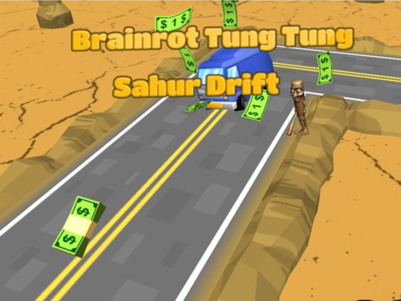 ゲームBrainrot Tung Tung Sahur Driftオンライン