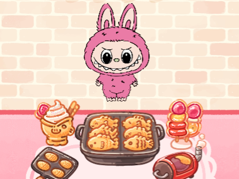 ゲームLabubu Doll Mukbang ASMRがブロックされていませんオンライン