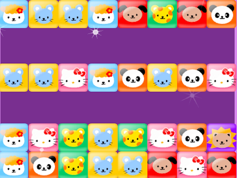 ゲーム子猫ブロックオンライン