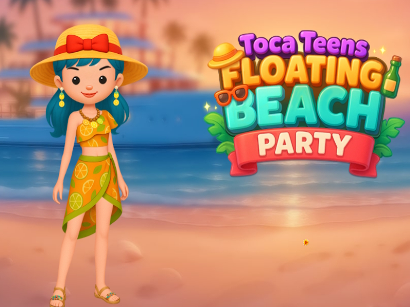 ゲームToca Teens Floating Beach Partyオンライン