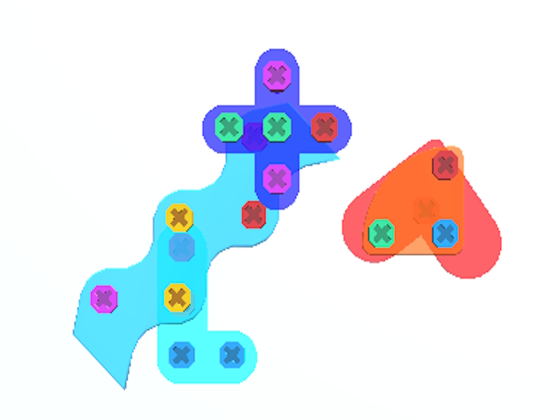 ゲームネジ＆ボルトパズル3Dオンライン