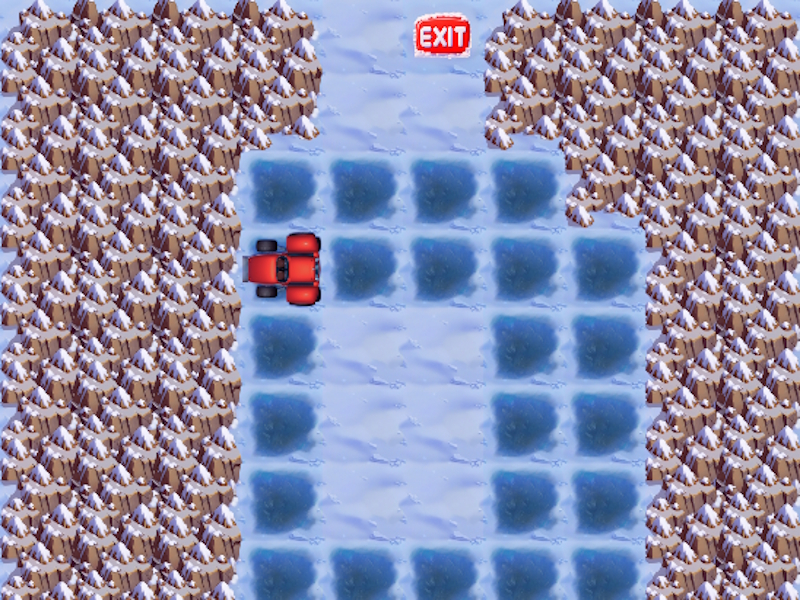 ゲームクリスマススノーチャレンジ迷路パズルオンライン