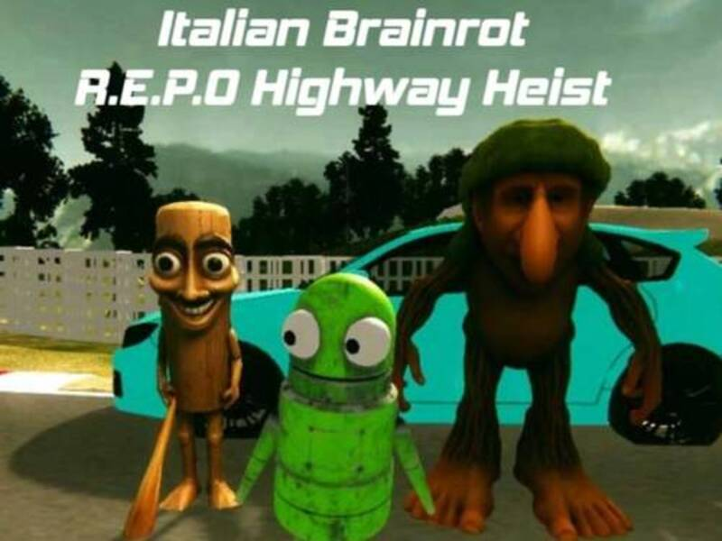 ゲームイタリアのブレインロットR. E. P. oハイウェイ強盗オンライン
