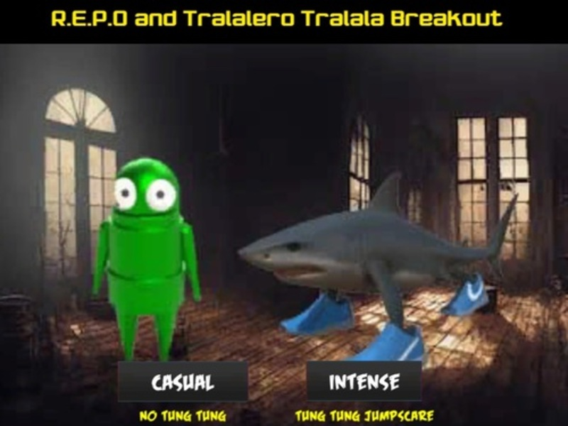 ゲームR. E. P. OおよびTralalero Tralalaブレイクアウトオンライン