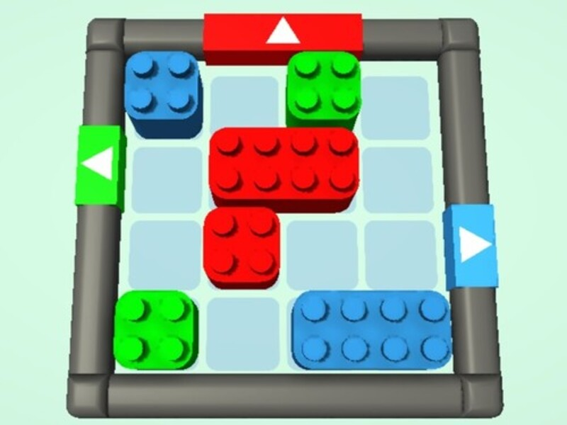 ゲームねじれたブロックオンライン