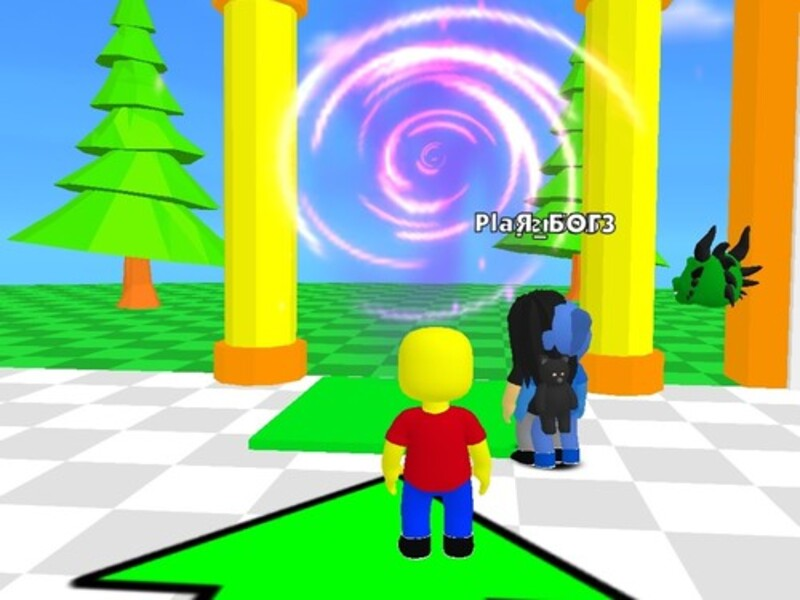 ゲームRoblox：床はLava Challengeですオンライン