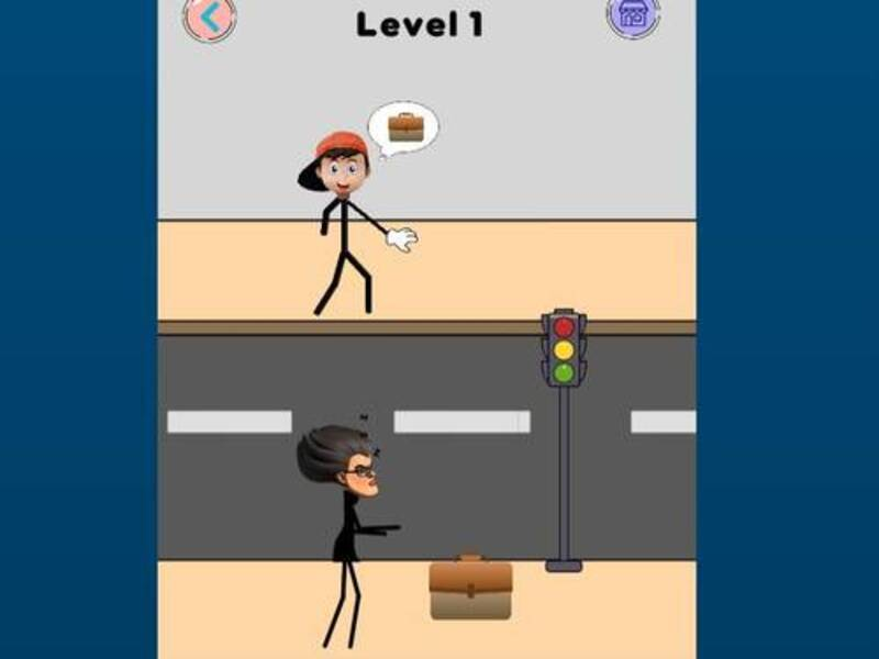 ゲーム先生のパズルスティックマンゲームオンライン