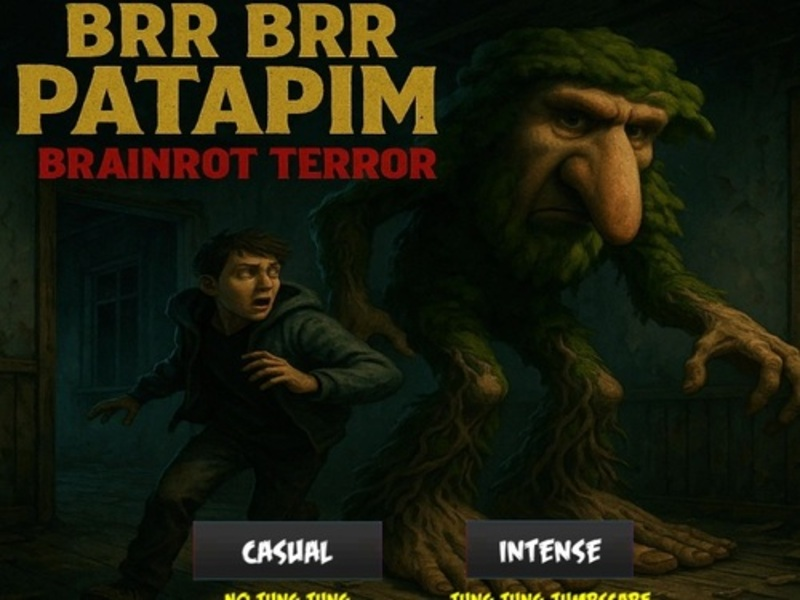 ゲームBrr Brr Patapim Brainrot Terrorオンライン