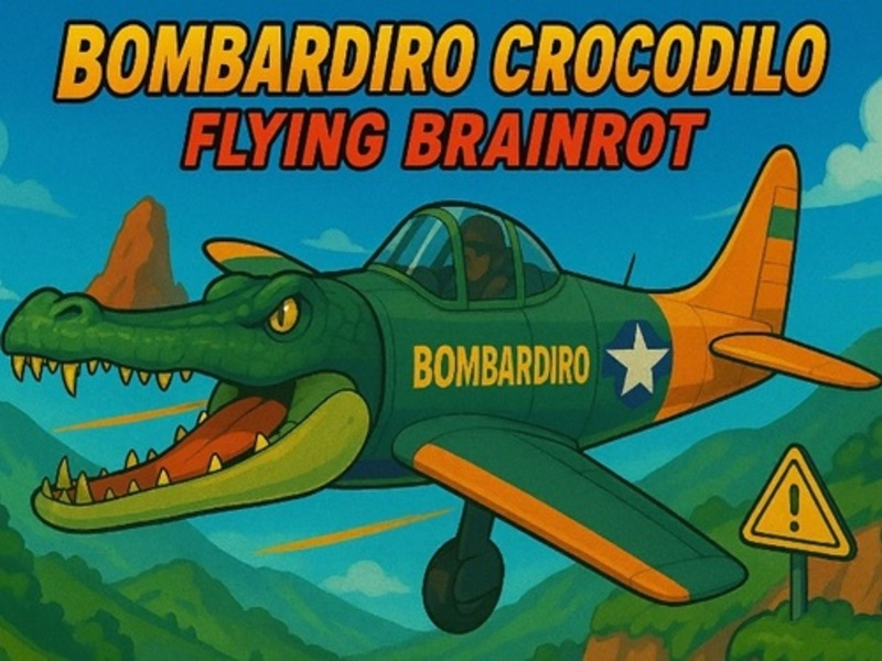 ゲームBombardiro Crocodilo Flying Brainrotオンライン