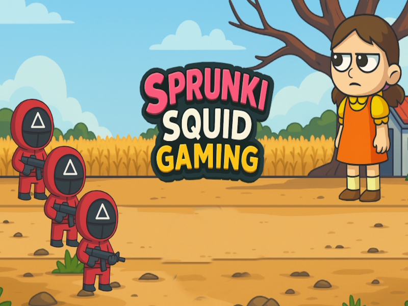 ゲームSprunki Squid Gamingオンライン