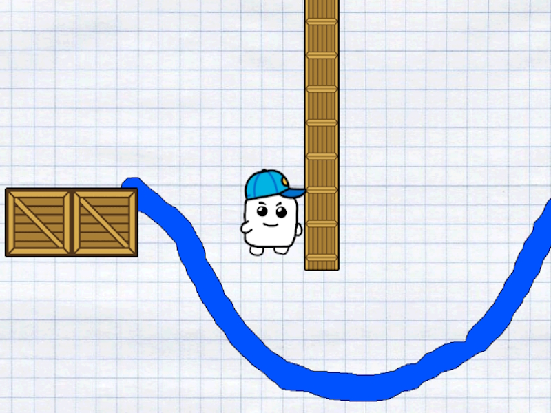 ゲームフィニッシュラインへのパスを描きましょう！オンライン
