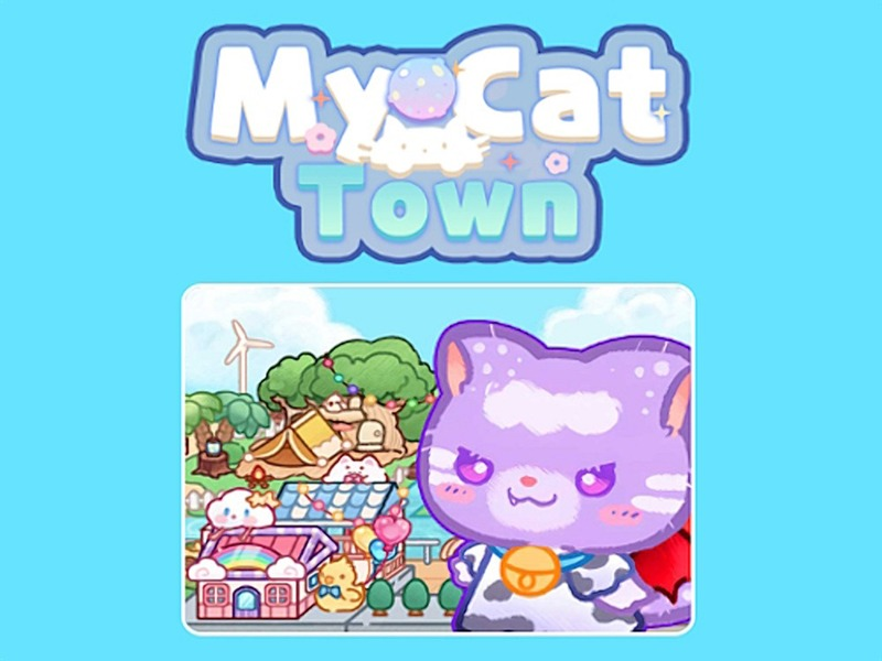 ゲーム私の猫の町オンライン